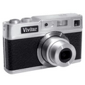 Vivitar 16.1 MP Retro Leather HD DigiCam w/ 2.4"LCD